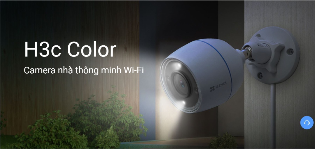 Camera EZVIZ H3C 2MP FullHD COLOR - phiên bản có màu ban đêm