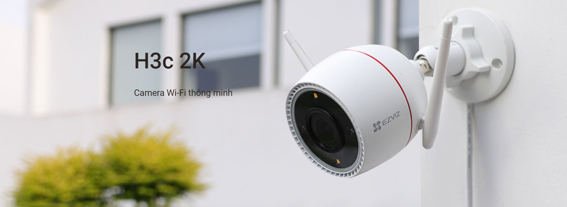 Camera EZVIZ H3C 4MP 2K COLOR - thiết kế nhỏ gọn