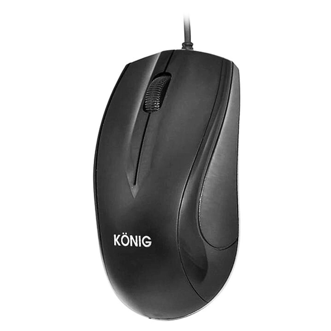 Chuột quang KONIG KM68 vẫn là loại chuột USB như bao loại chuột máy tính khác, tương thích với cổng USB 2.0 và 3.0 phù hợp với mọi thiết bị hiện nay. Nó được thiết kế hiện đại, tương đối đẹp mắt và nhỏ gọn. Quan trọng nhất là nó rất rẻ mặc dù là hàng chính hãng.